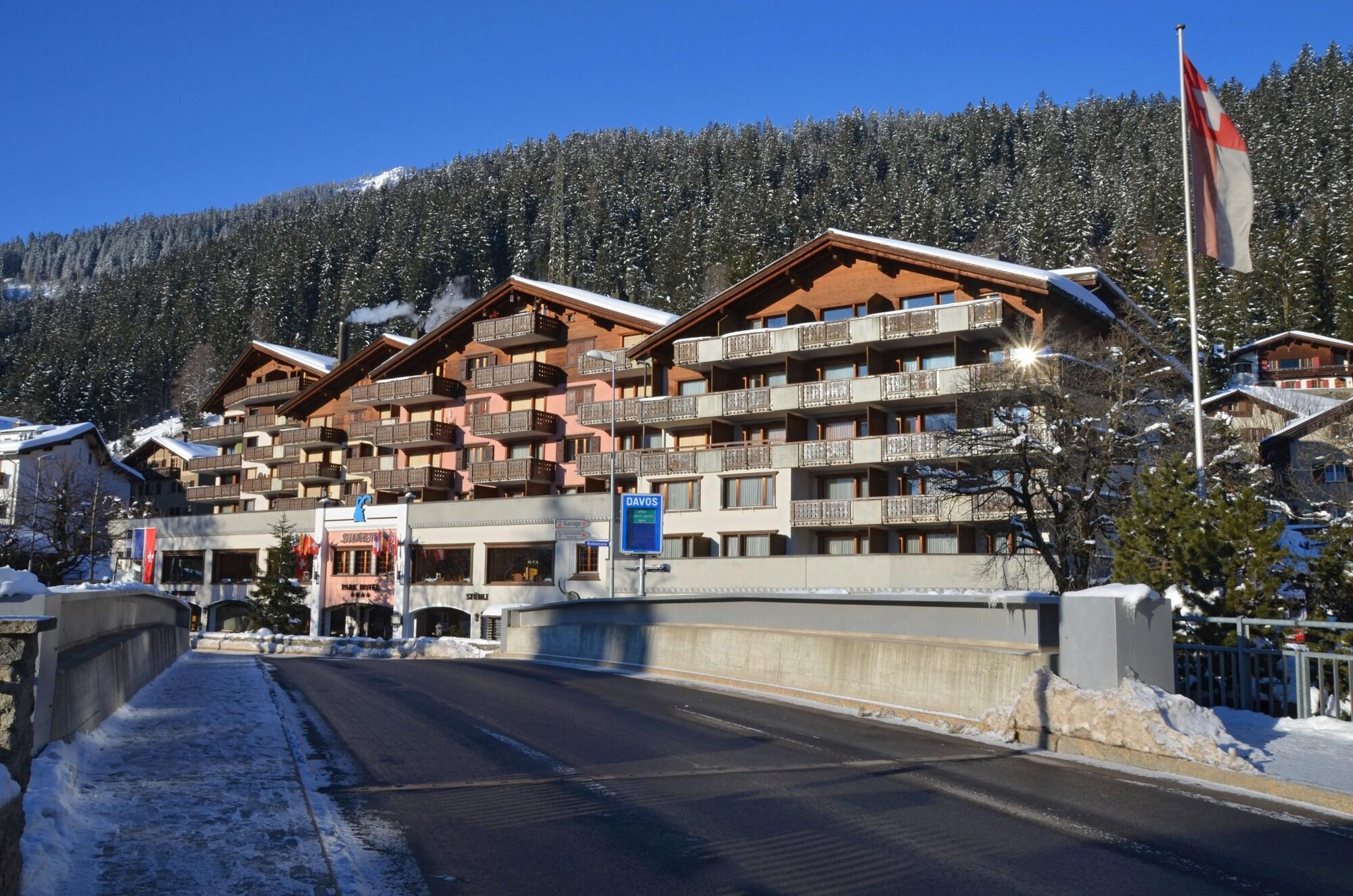 Silvretta Parkhotel Klosters-Serneus Exterior foto